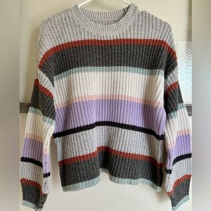 American eagle striped sweater women’s size small.